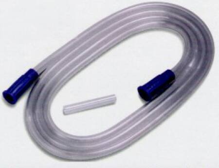Suction Tubing Argyle® Clear 1/4 Inch I.D. 20 Foot Length Non-Conductive Plastic Sterile - BeHope