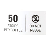 OPA Concentration Indicator McKesson OPA/28 Pad 50 Test Strips Bottle Single Use - BeHope