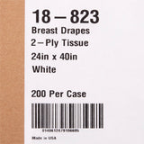 General Purpose Drape McKesson Breast Drape 24 W X 40 L Inch NonSterile - BeHope
