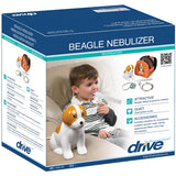 Compresseur nébuliseur pédiatrique Beagle avec sac à dos et nébuliseur réutilisable