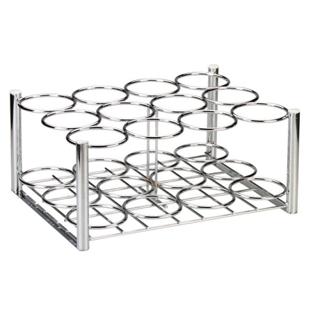 Chrome Oxygen Cylinder Rack - BeHope