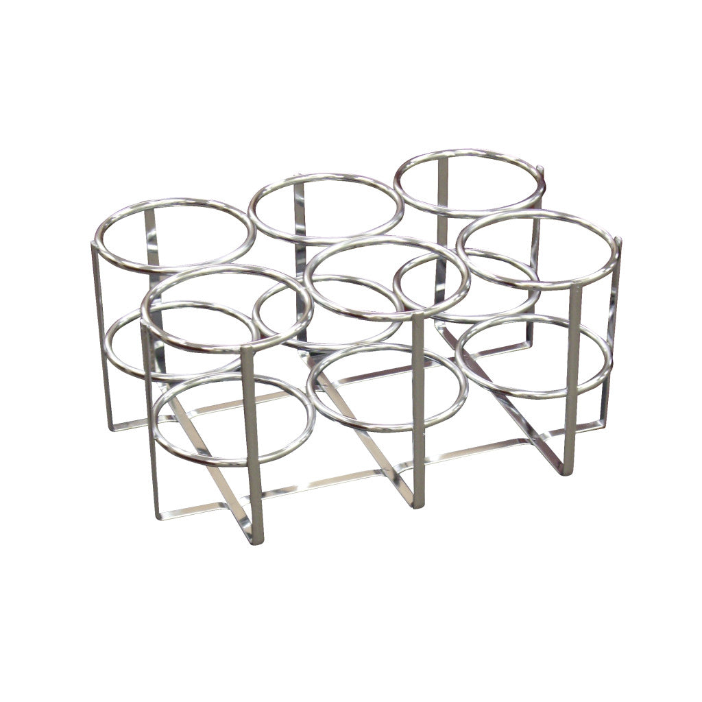Chrome Oxygen Economy Cylinder Rack - BeHope
