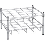 Chrome Oxygen Cylinder Rack -BeHope