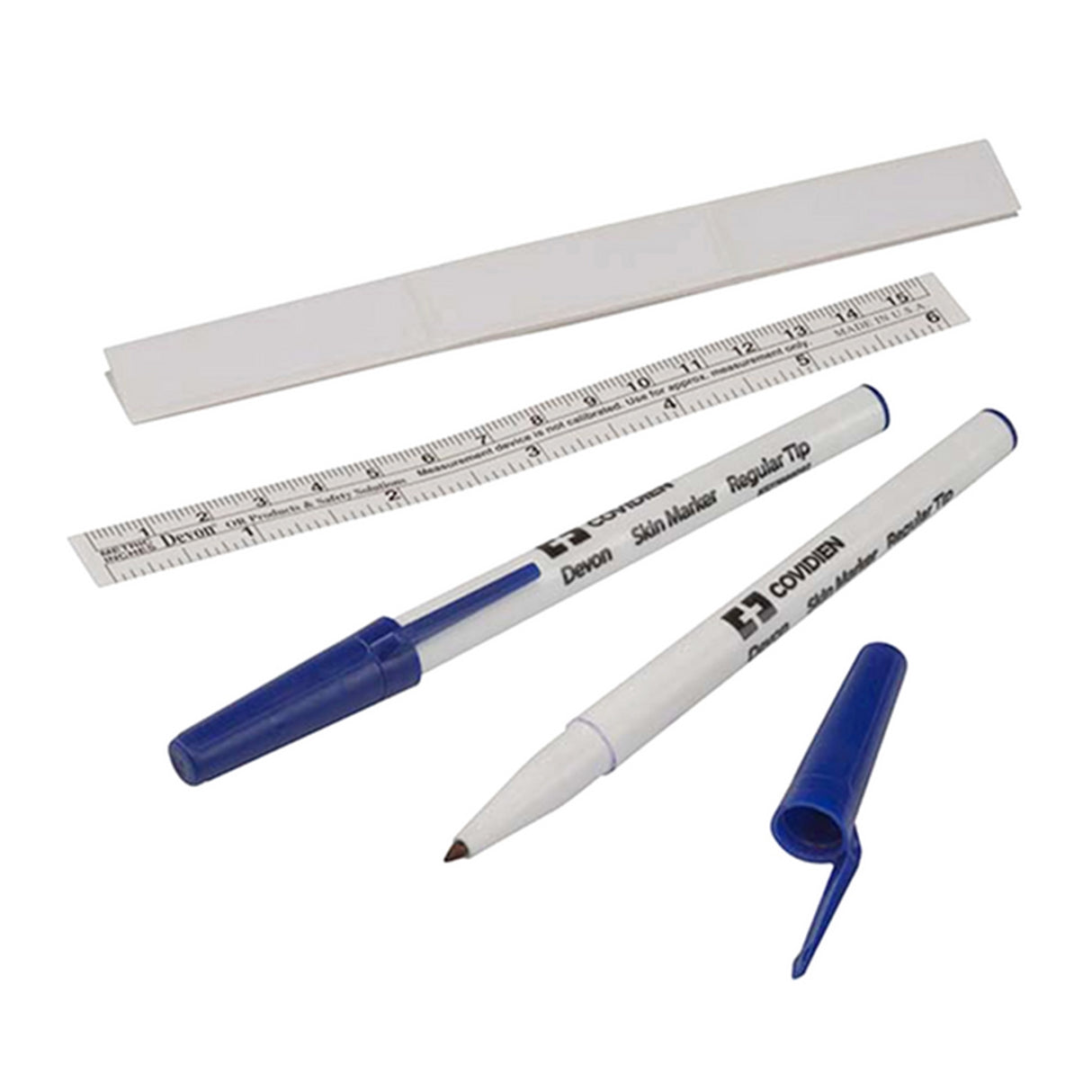 Devon™ Gentian Violet Skin Marker with Ruler and Sterile Labels - BeHope