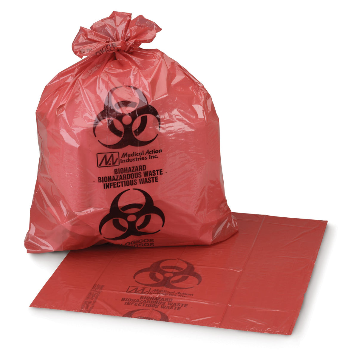 Mckesson Durable Star-Sealed Biohazard Infectious Waste Bag - BeHope