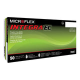 Exam Glove Integra® EC Large NonSterile Nitrile Extended Cuff Length Fully Textured Blue Not Rated - BeHope
