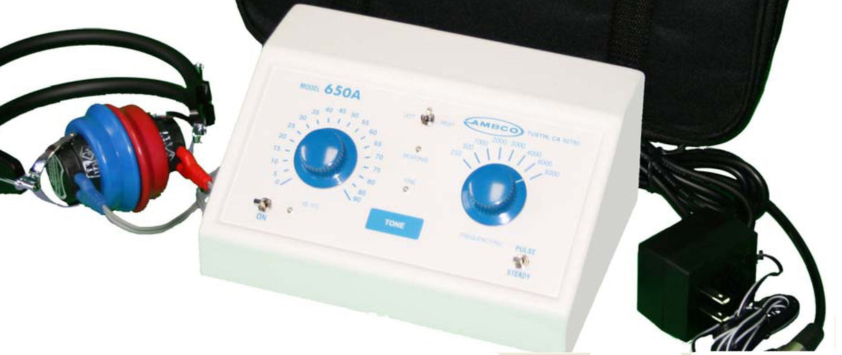 Audiometer AMBCO Pure Tone Automatic Screening Air Conduction - BeHope