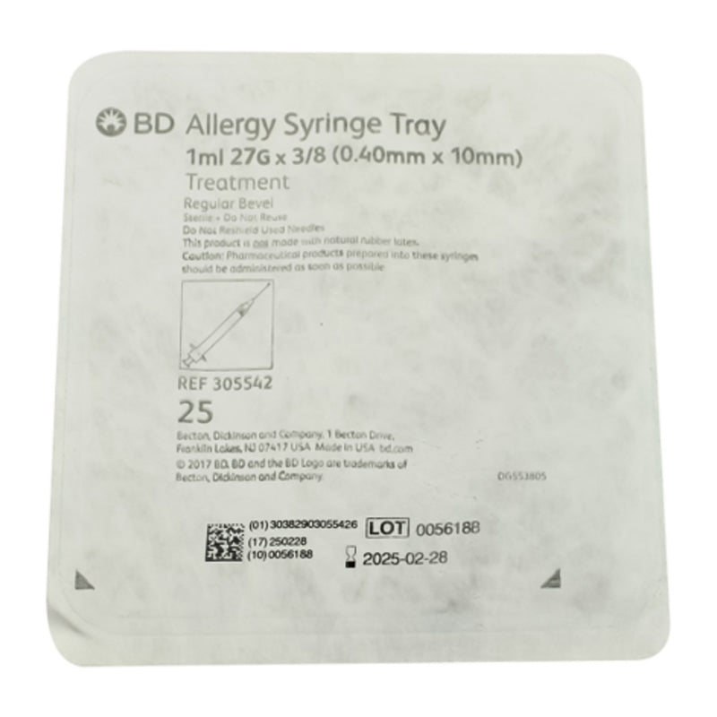 Allergy Tray Precisionglide™ for Comfortable Accurate Dosing - BeHope