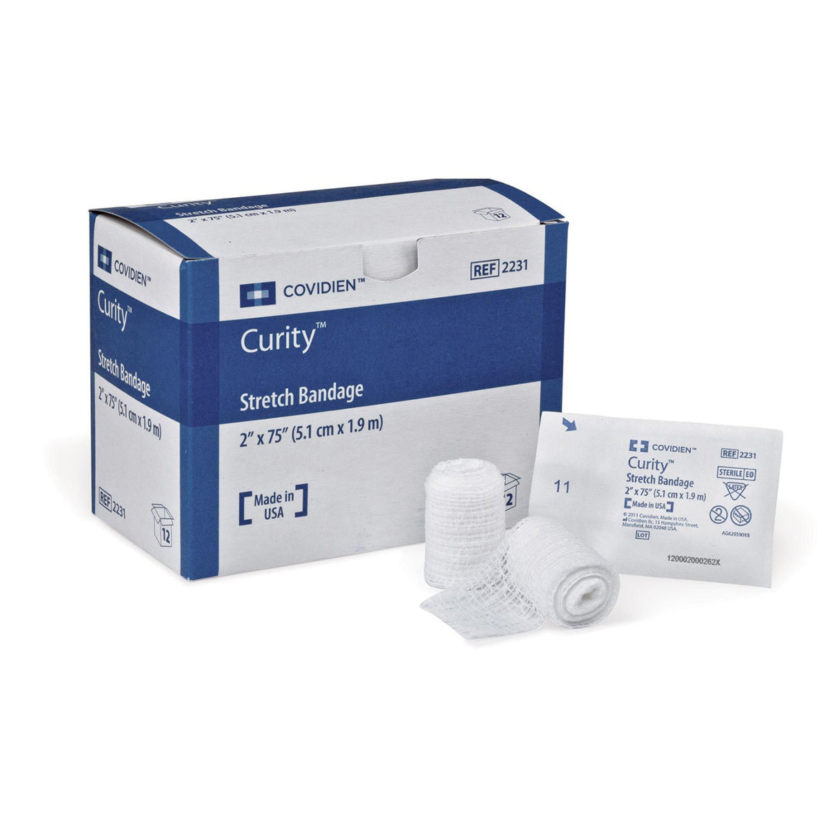 Conforming Bandage Curity™ Sterile Cotton Polyester Blend - BeHope