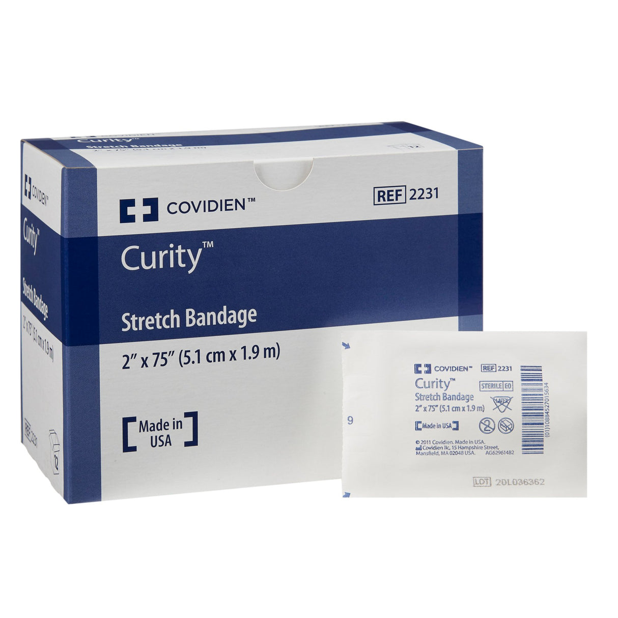 Conforming Bandage Curity™ Sterile Cotton Polyester Blend - BeHope
