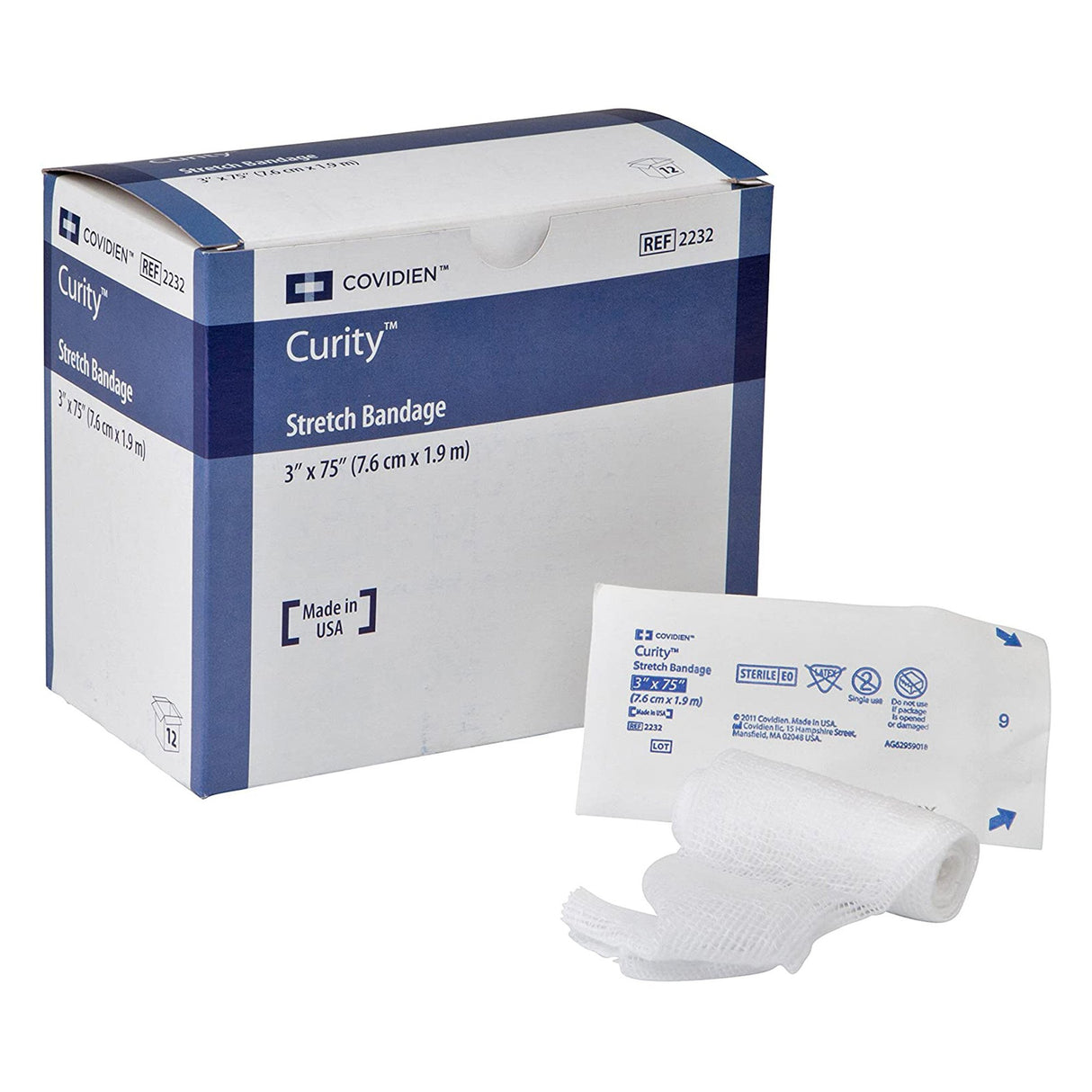 Conforming Bandage Curity™ Sterile Cotton Polyester Blend - BeHope