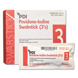Impregnated Swabstick PDI® 10% Strength Povidone-Iodine Individual Packet NonSterile - BeHope