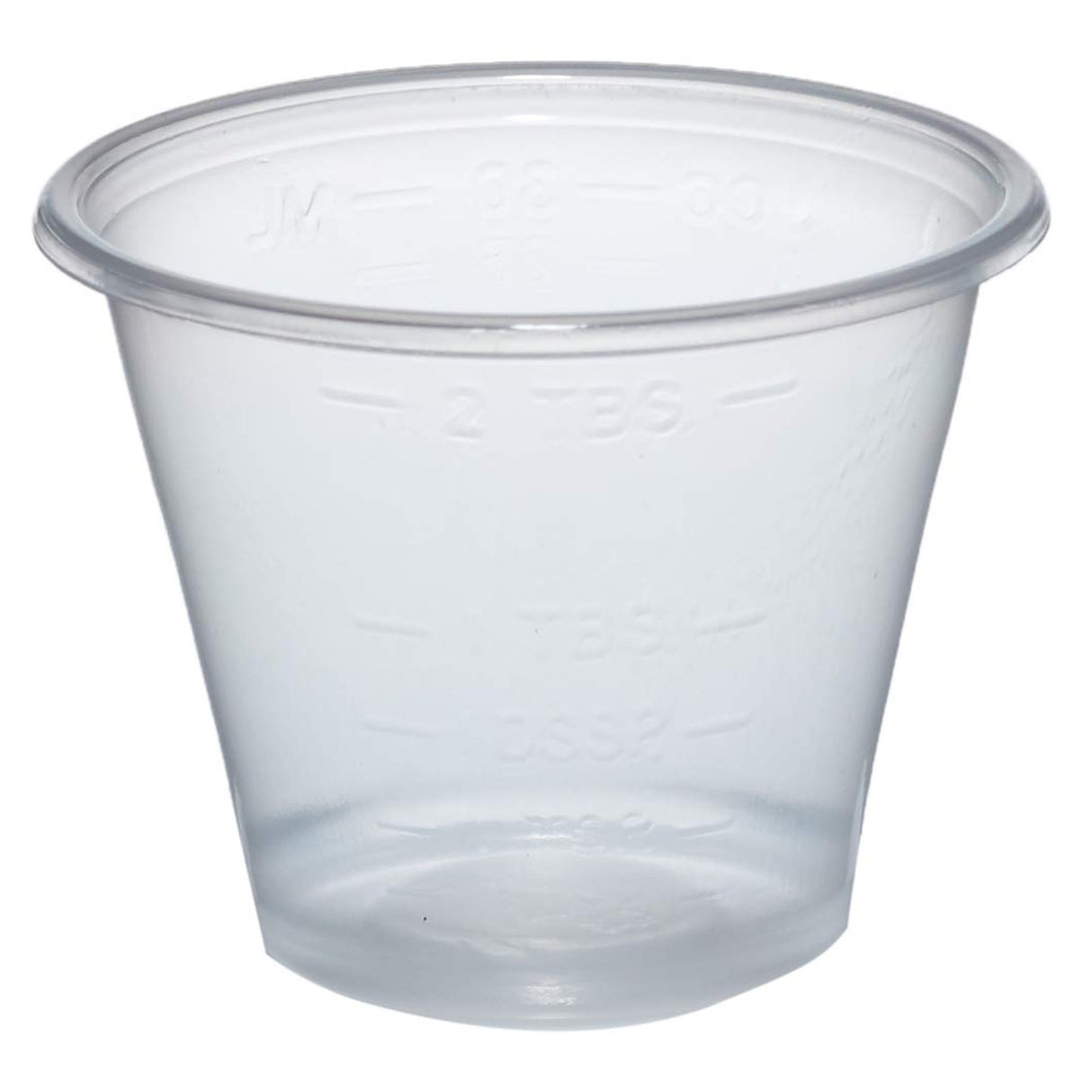 Medicine Cup Medegen 1 oz. Clear Plastic Disposable NonSterile - BeHope