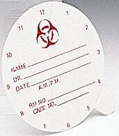 Medegen Specimen Cup Lid with Biohazard Labeling - BeHope