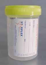 Specimen Container Starplex® 120 Ml (4 Oz.) Screw Cap Or Sterile - Behope