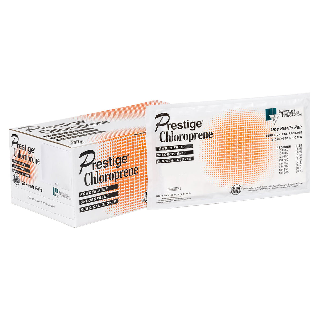 Surgical Glove DermAssist® Prestige® Size 9 Sterile Polyisoprene Standard Cuff Length Fully Textured Ivory Not Chemo Approved - BeHope