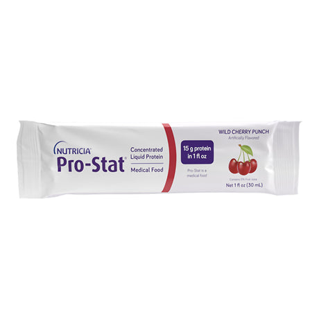 Oral Supplement Pro-Stat® Wild Cherry Punch Flavor Liquid 1 oz. Individual Packet - BeHope