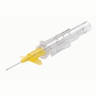 Peripheral Iv Catheter Protectiv®-w Fep Polymer Winged Hub Sliding Safety - BeHope