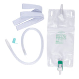 Urinary Leg Bag Bard® Dispoz-a-Bag® Anti-Reflux Valve Sterile 562 mL Vinyl - BeHope