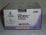 Absorbable Suture With Needle Coated Vicryl™ Polyglactin 910 Braided General Use - BeHope