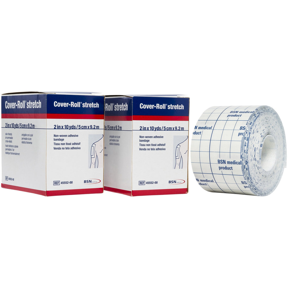 Dressing Retention Tape Cover-roll® Stretch Soft Nonwoven Polyester With Liner Nonsterile - BeHope