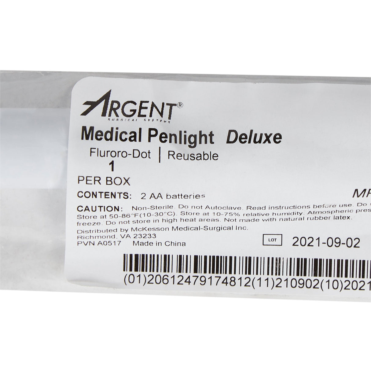 McKesson Cobalt Blue Examination Penlight for Fluorescein Dye - BeHope