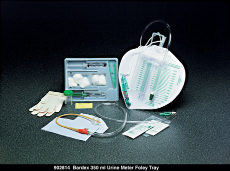Indwelling Catheter Tray Bardex® Foley 16 Fr. 5 cc Balloon Latex - BeHope