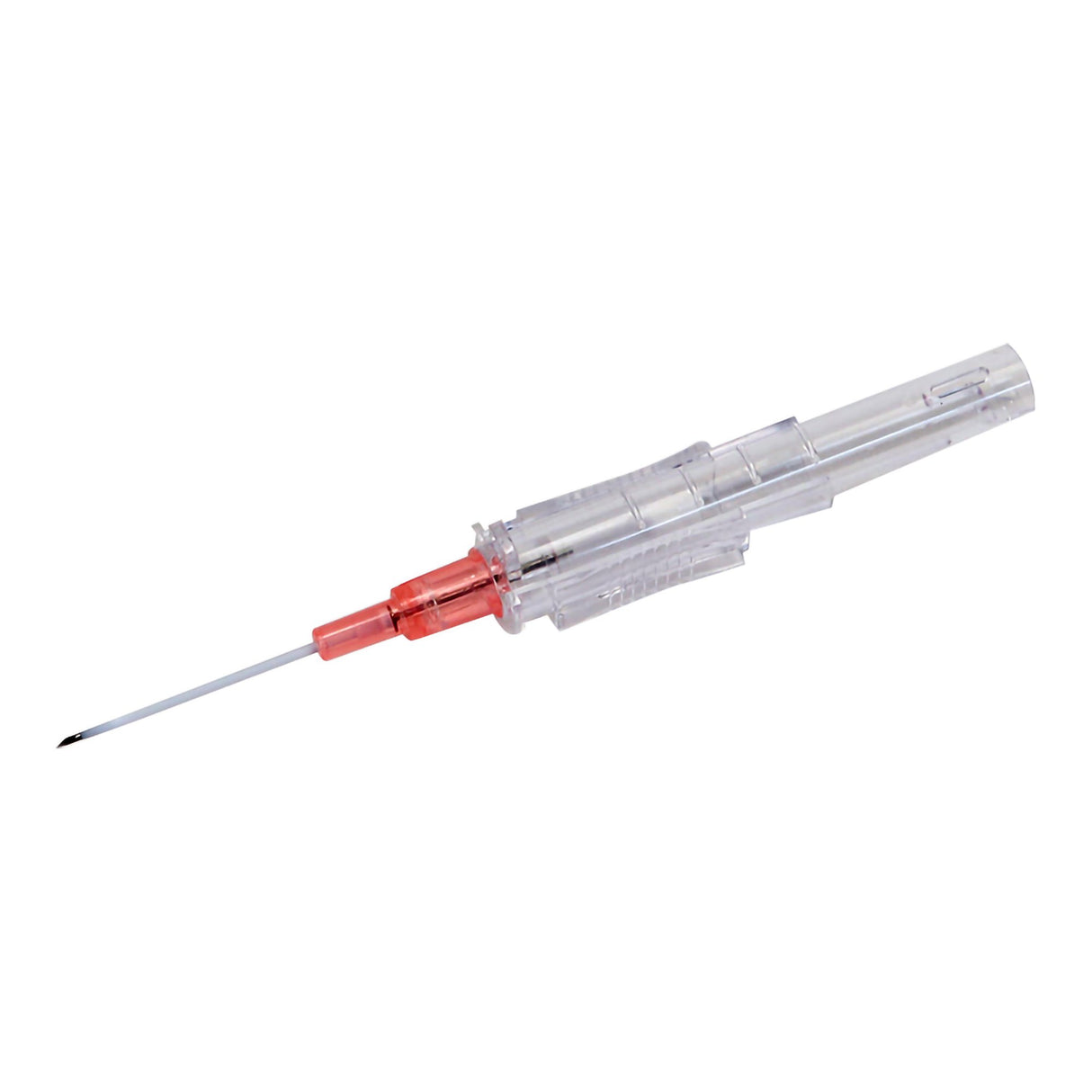 Peripheral IV Catheter Protectiv® 20 Gauge 1 Inch FEP Polymer Straight Hub Non Blood Control Sliding Safety - BeHope
