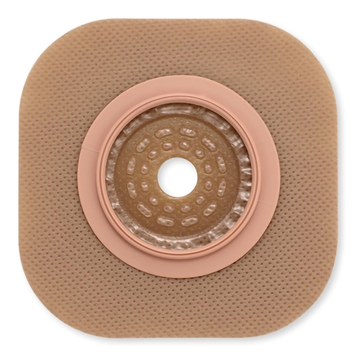 Ostomy Barrier CeraPlus Trim to Fit, Extended Wear Adhesive without Tape 70 mm Flange Blue Code System Up to 2-1/4 Inch Opening - BeHope