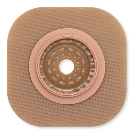 Ostomy Barrier CeraPlus Trim to Fit, Extended Wear Adhesive without Tape 70 mm Flange Blue Code System Up to 2-1/4 Inch Opening - BeHope