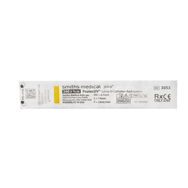 Peripheral IV Catheter Protectiv® FEP Polymer with Sliding Safety Mechanism - BeHope