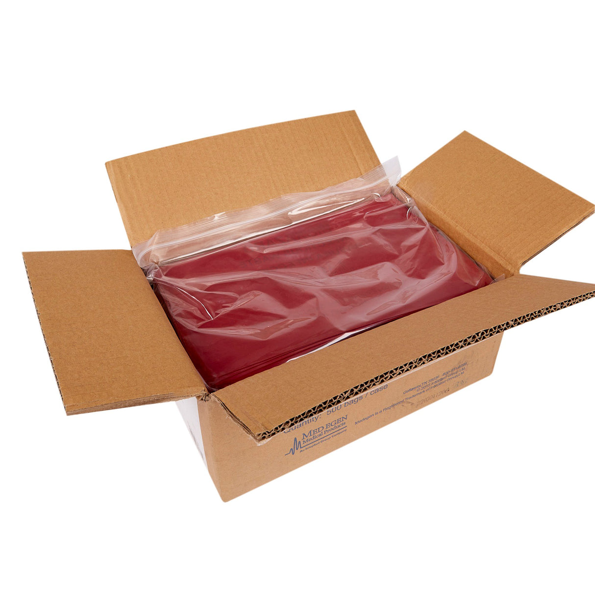 Biohazard Waste Bag McKesson Biohazard Symbol / Infectious Waste 1 to 6 gal. Red 11 X 14 Inch - BeHope