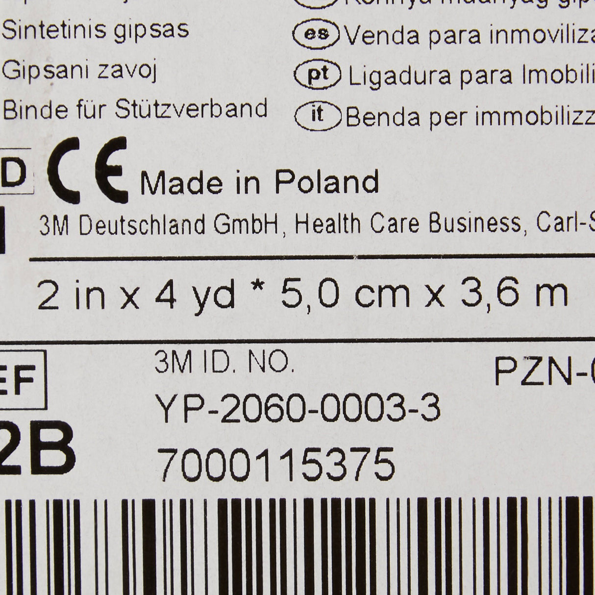 Cast Tape 3M™ Scotchcast™ Plus 2 Inch X 12 Foot Fiberglass / Resin Blue - BeHope