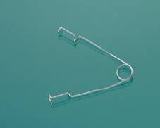 Eye Speculum Plain Wire 2-1/2 Inch / Blades: 15 mm Wide - BeHope