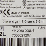 Cast Tape 3M™ Scotchcast™ Plus 2 Inch X 12 Foot Fiberglass / Resin Light Blue - BeHope