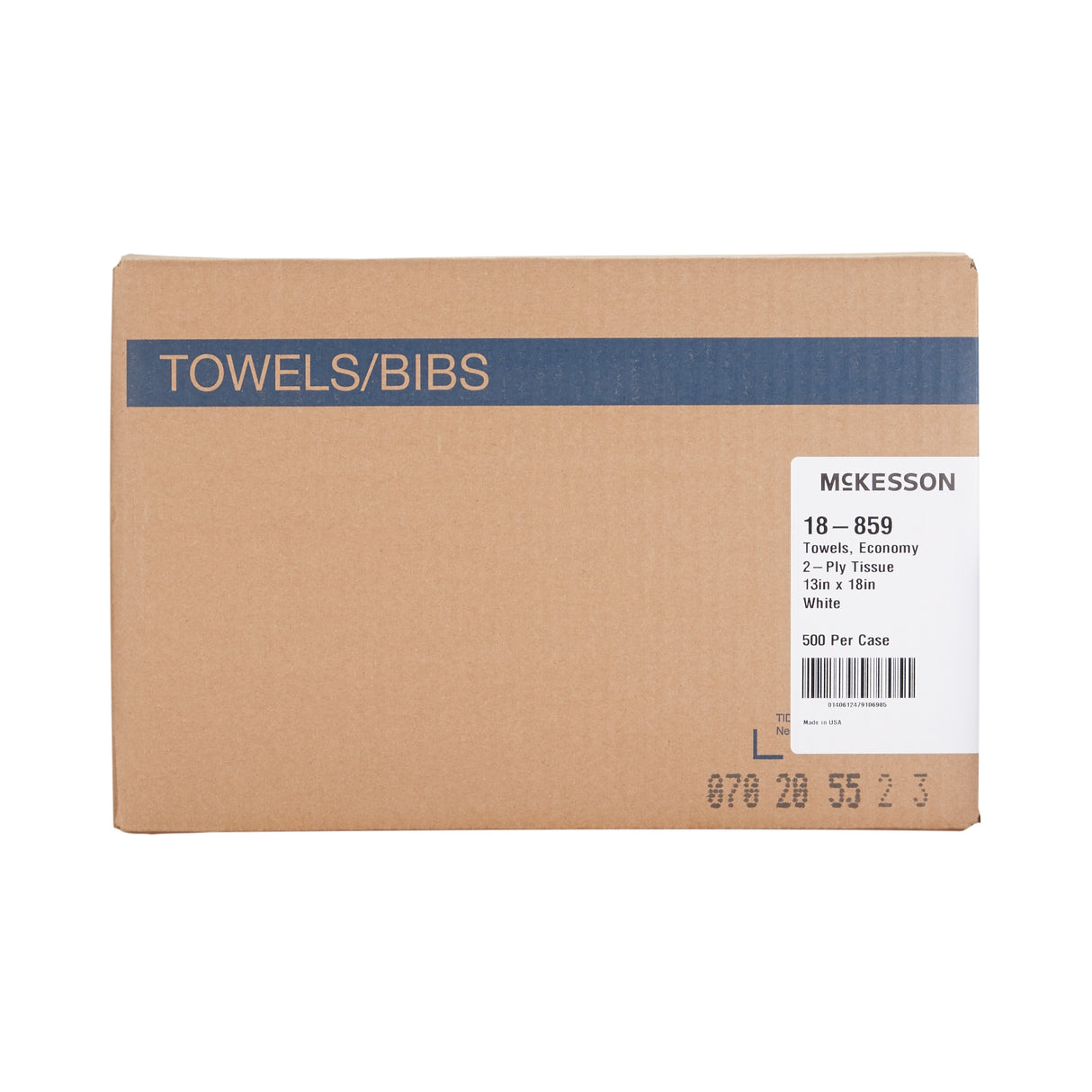 Procedure Towel McKesson 13 W X 18 L Inch White NonSterile - BeHope
