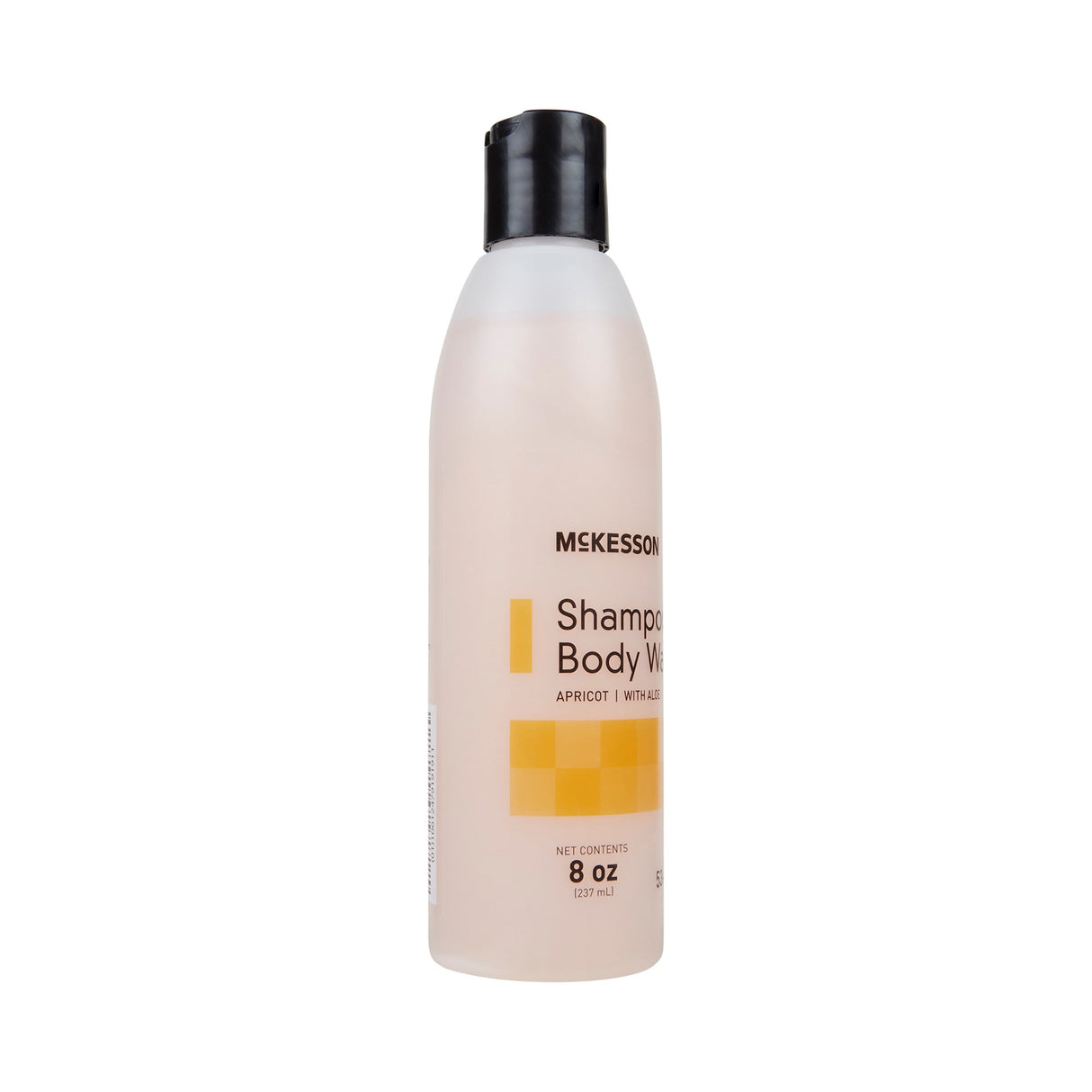 Shampoo and Body Wash McKesson 8 oz. Flip Top Bottle Apricot Scent