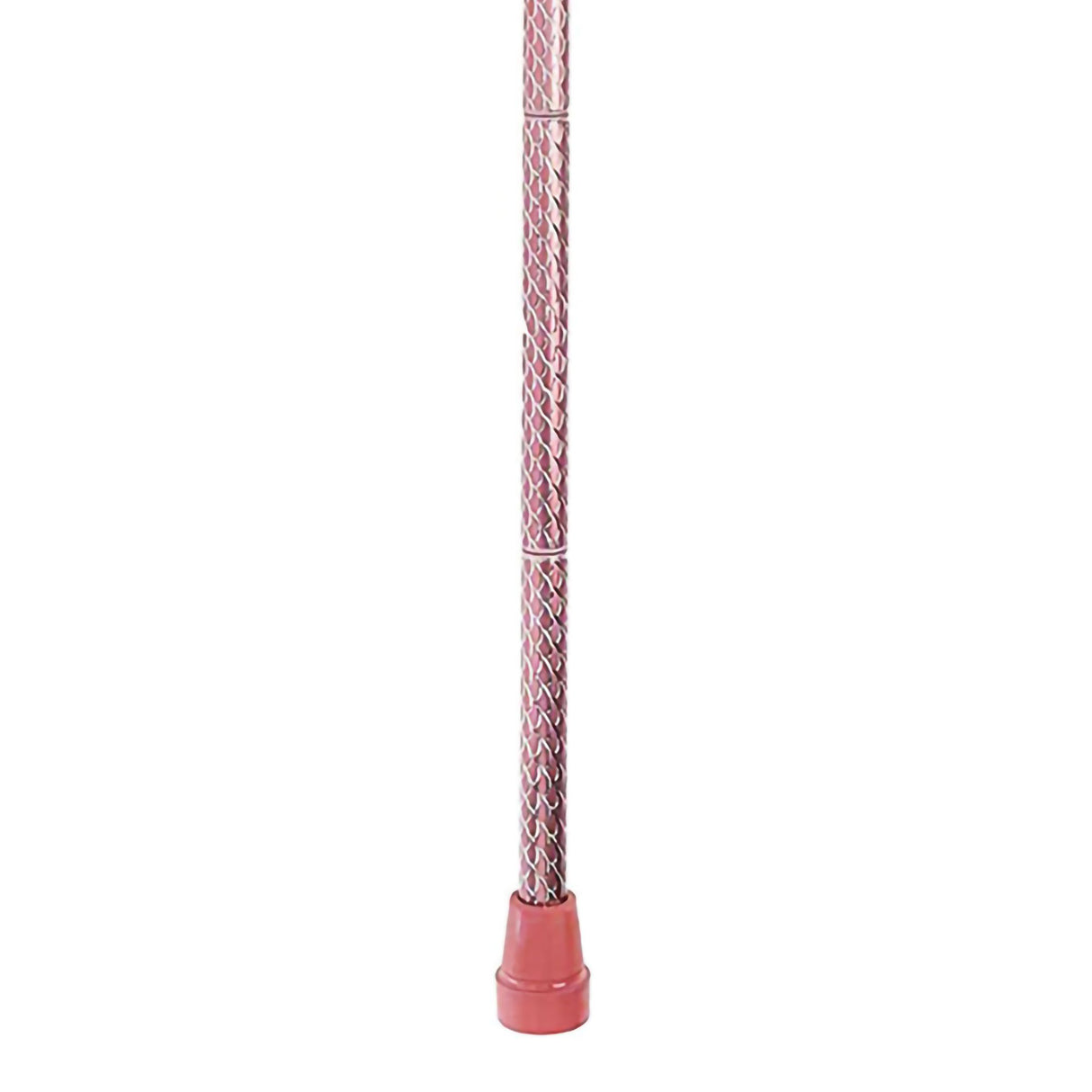 Folding Cane Switch Sticks Aluminum 32 to 37 Inch Height Rose Gold - BeHope