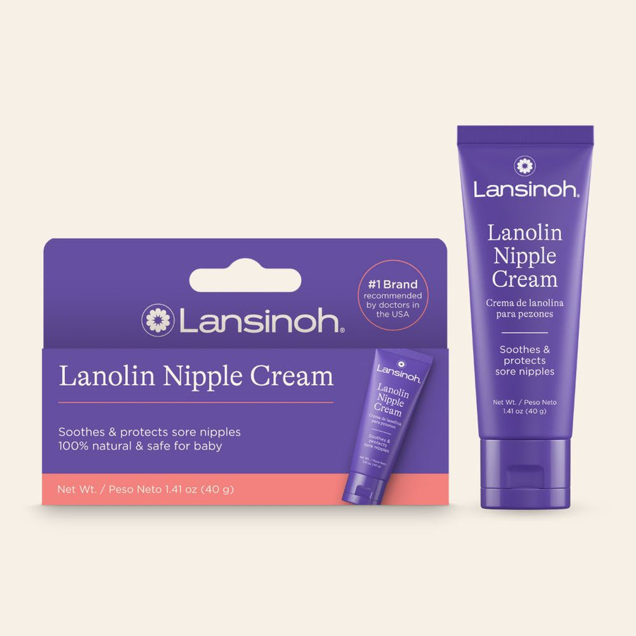 Nipple Cream Lansinoh® Soothing Unscented Lanolin for Breastfeeding - BeHope