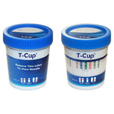 Drugs of Abuse Test Kit T-Cup® AMP, BAR, BUP, BZO, COC, mAMP/MET, MDMA, MOP, MTD, OXY, PCP, THC (CR, pH, SG) 25 Tests CLIA Waived - BeHope