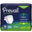 Unisex Adult Incontinence Brief Prevail® Daily Small Disposable Heavy Absorbency - BeHope