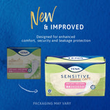 Bladder Control Pad TENA Sensitive Care™ Extra Coverage 9 Inch Length Light Absorbency Dry-Fast Core™ One Size Fits Most - BeHope