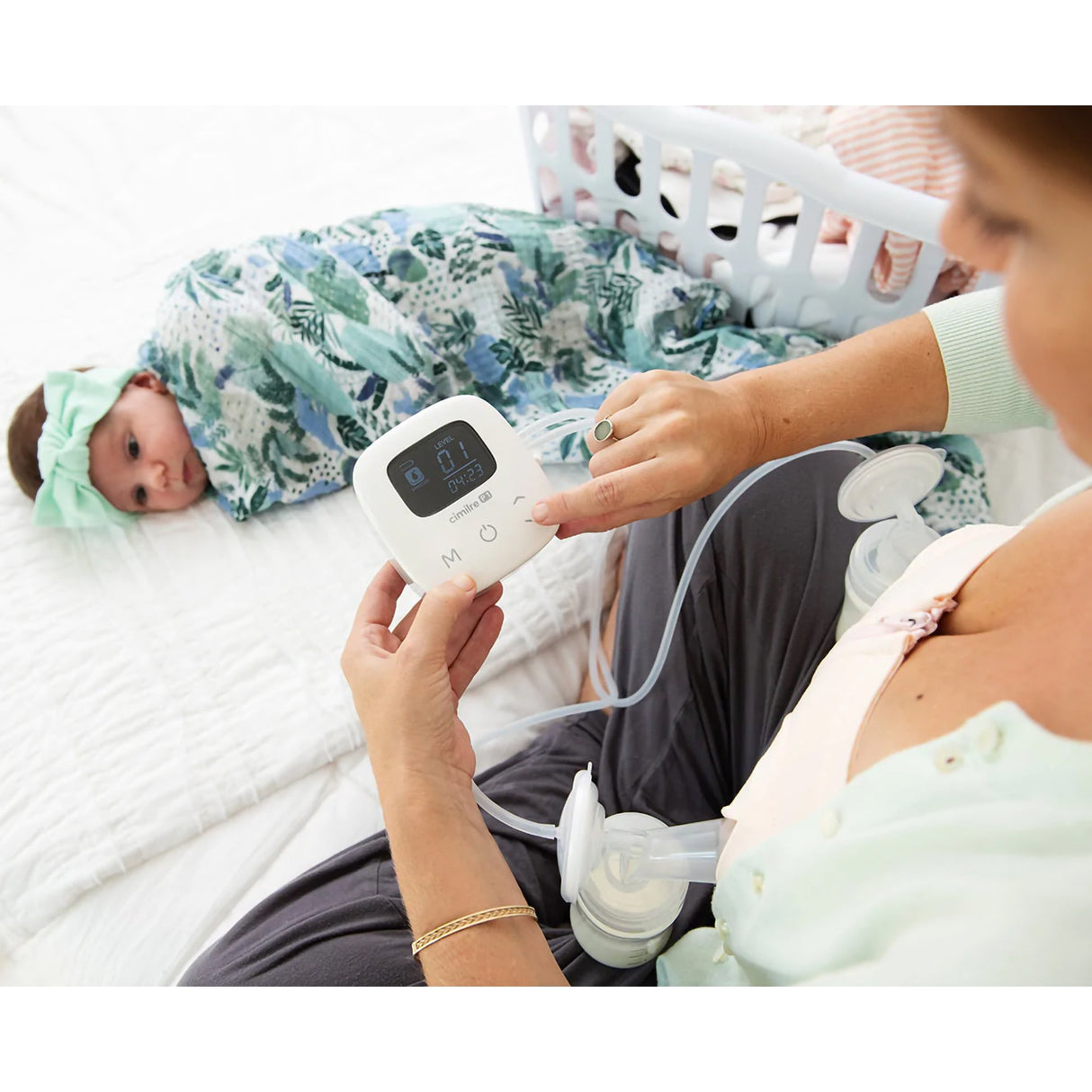 Double Electric Breast Pump Kit Cimilre® P1 - BeHope