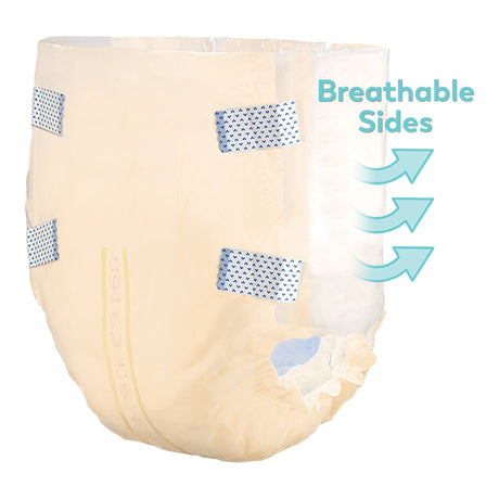 Unisex Adult Incontinence Brief Tranquility Essential X-Large Disposable Moderate Absorbency