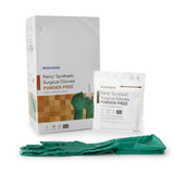 Surgical Glove McKesson Perry® Performance Plus Size 8 Sterile Polychloroprene Standard Cuff Length Smooth Dark Green Chemo Tested - BeHope