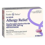 Allergy Relief Foster & Thrive™ 180 mg Strength Tablet 30 per Box - BeHope