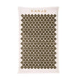 Kanjo Coconut Acupressure Mat Tan Coconut / Cotton Linen Blend / Plastic 17 X 28 Inch - BeHope