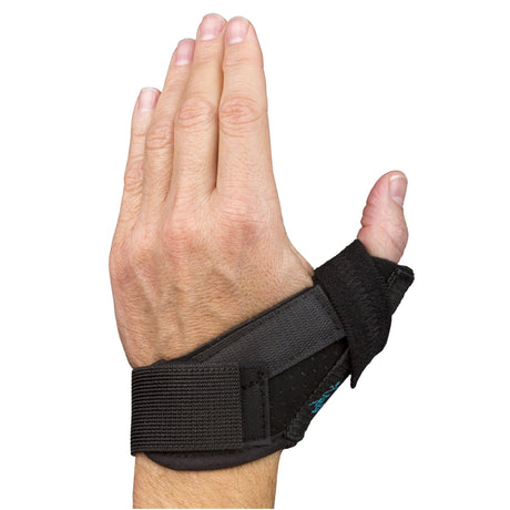 Thumb Protector Tee Pee Adult Small Hook and Loop Strap Closure Left or Right Hand Black - BeHope