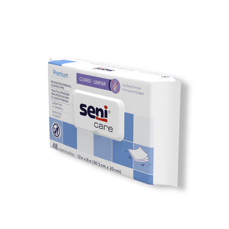 Personal Cleansing Wipe Seni® Care Soft Pack Scented 48 Count - BeHope