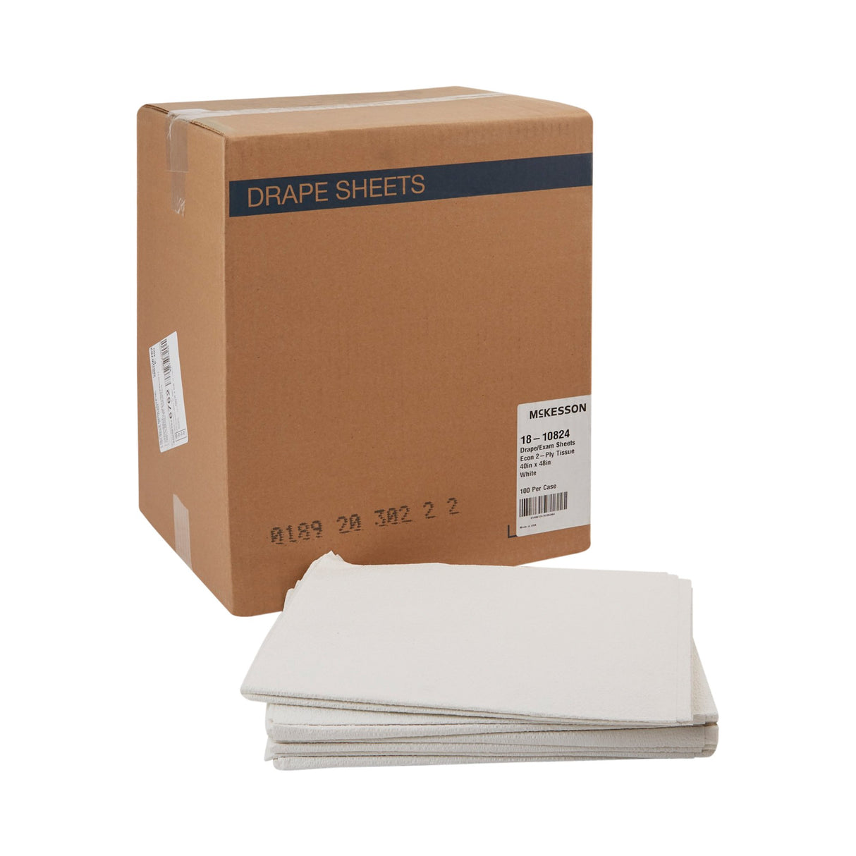 General Purpose Drape McKesson Physical Exam Drape 40 W X 48 L Inch NonSterile - BeHope